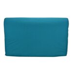 Joe Banquette BZ GEOMETRICO - Tissu turquoise - 143 x 101 x 95 cm