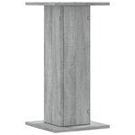 vidaXL Supports pour plantes 2 Pièces sonoma gris bois d'ingénierie