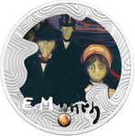 Pièce de monnaie en Argent 500 Francs g 17.50 Millésime 2024 ANXIETY