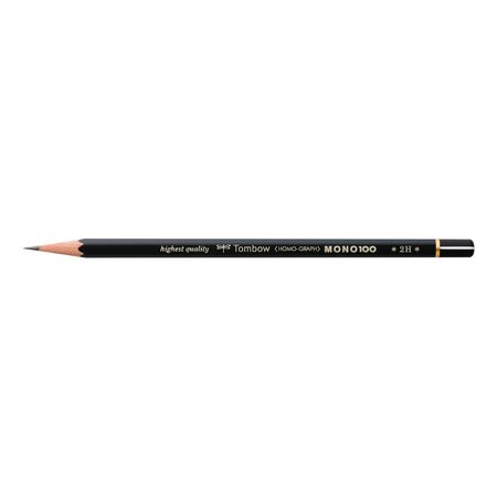 Crayon Graphite Haute Qualité MONO 100 2H TOMBOW