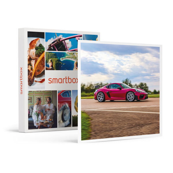 SMARTBOX - Coffret Cadeau Stage de pilotage : 4 tours sur le circuit de Montlhéry en Porsche Cayman 718 GT4 RS -  Sport & Aventure