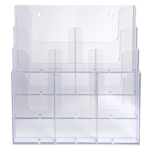 Distributeur De Prospectus Multi-formats - Cristal - Exacompta