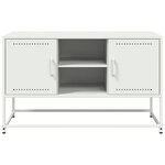 vidaXL Buffet haut jaune moutarde 100 5x39x107 cm acier