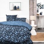 Parure de lit - 240 x 260 cm - coton imprimé floral