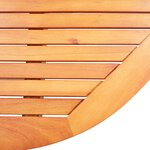 vidaXL Ensemble à manger d'extérieur 9 Pièces Bois d'eucalyptus/textilène