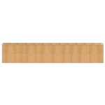 vidaXL Abri de jardin Marron clair 192x1021x223 cm Acier galvanisé