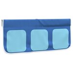 vidaXL Rideaux pour lit mezzanine avec tunnel et tour bleu