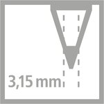 Crayon graphite EASYgraph B droitier rose STABILO