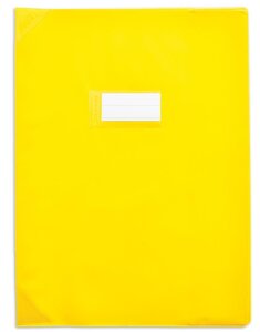 Protège-cahier PVC 150 Strong Line 17x22 cm opaque Jaune ELBA