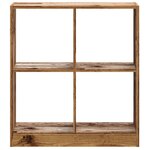 vidaXL Bibliothèque vieux bois 68 5x32x75 cm bois d'ingénierie