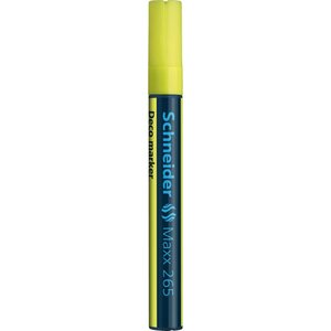 Marqueur à craie Maxx 265 Pte Ogive 2-3 mm jaune SCHNEIDER