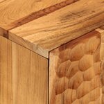 vidaXL Armoire de salle de bain 38x33x58 cm bois massif d'acacia