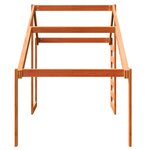 vidaXL Toit de lit pour enfants 198x87x113 cm bois de pin massif