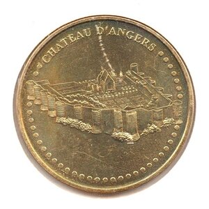 Mini médaille monnaie de paris 2007 - château d’angers