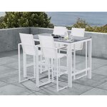 Bar jardin et fauteuils design stone