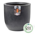 Capi Pot à fleurs Waste Smooth 43x41 cm Gris