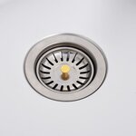 vidaXL Évier de camping Seul lavabo avec robinet Acier inoxydable