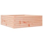 vidaXL Jardinière 70x70x23 cm bois massif douglas