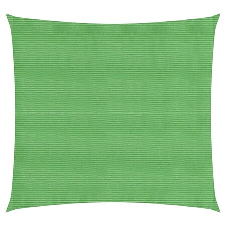 vidaXL Voile d'ombrage 160 g/m² Vert clair 4x4 m PEHD