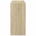 vidaXL Garde-robe chêne sonoma 77x48x102 cm bois d'ingénierie