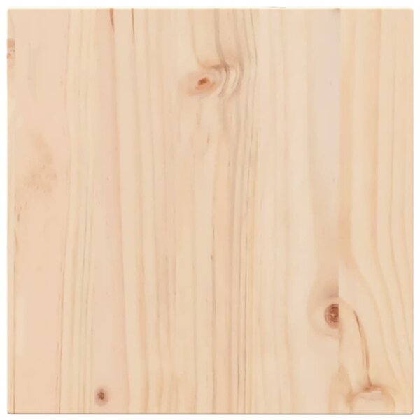 vidaXL Dessus de table 50x50x1 7 cm carré bois de pin massif