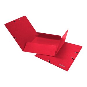 Dossier Avec Fermeture Élastique A4 - Rouge - X 5 - Biella