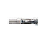Marqueur 'PosterMarker Tempera' 'EPP12' pointe carrée 12 mm argenté ARTLINE