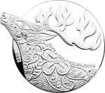 Pièce de monnaie en argent 2 dollars g 31.1 (1 oz) millésime 2022 make a great figure deer