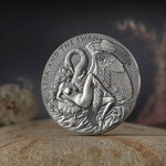 Pièce de monnaie en Argent 2000 Francs g 62.2 (2 oz) Millésime 2023 Celestial Beauty LEDA AND THE SWAN