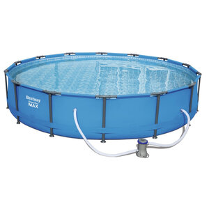 Piscine - bestway piscine tubulaire steel pro max ronde 427cm