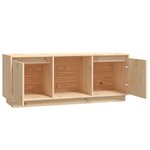 vidaXL Meuble TV 110 5x35x44 cm Bois de pin massif