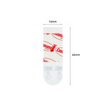 Bandes pour affiches, blanches, 12 petites bandes, 453 g (paquet 12 unités)