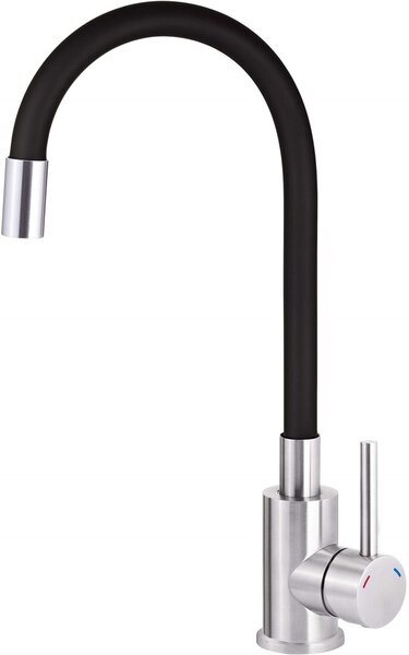 Robinet de cuisine avec bec flexible