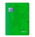Cahier EASYBOOK Agrafé 21 x 29.7 cm 96 pages Séyès 90g Vert OXFORD
