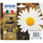 Epson multipack t1806 - pâquerette - noir  cyan  magenta  jaune