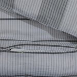 vidaXL Ensemble de housse de couette Gris 200x220 cm Coton