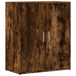 vidaXL Buffets 2 Pièces chêne fumé 60x31x70 cm bois d'ingénierie