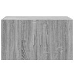 vidaXL Armoire murale sonoma gris 70x42 5x40 cm bois d'ingénierie