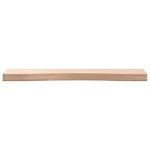 vidaXL Dessus de bureau 80x(36-40)x4 cm bois massif de hêtre
