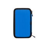 Trousse garnie antartik 2 compartiments 28 pieces bleu