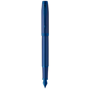 Stylo plume Parker IM Monochrome Bleu plume moyenne encre bleue Coffret cadeau