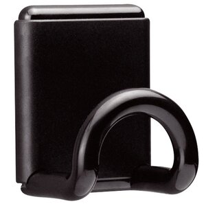 Patère Design magnétique - 1 patère - noir