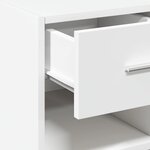 vidaXL Buffet blanc 45x42 5x93 cm bois d'ingénierie
