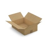 10 cartons d'emballage 35 x 25 x 10 cm - Simple cannelure