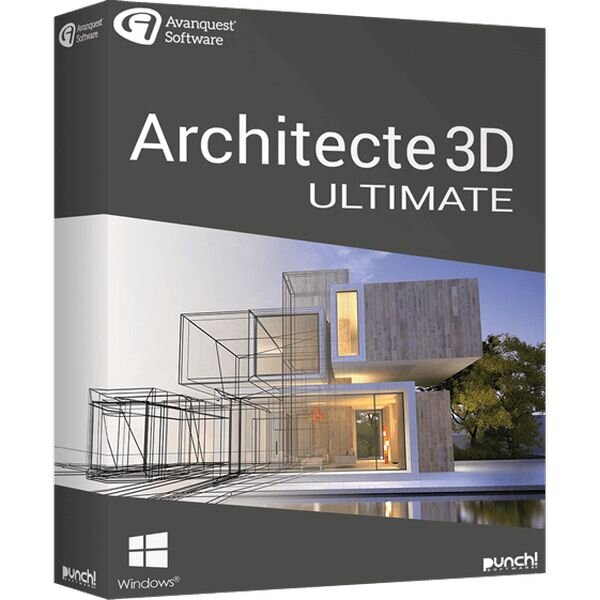 Architecte 3d ultimate - licence perpétuelle - 1 poste - a télécharger