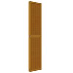 vidaXL Cloison de séparation 4 panneaux marron bois paulownia massif