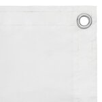 vidaXL Écran de balcon Blanc 90x300 cm Tissu Oxford