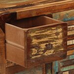 vidaXL Buffet avec 3 tiroirs 55x30x70 cm bois de récupération massif