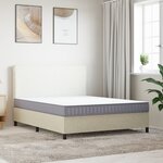 vidaXL Matelas en mousse moyennement doux 160x200 cm