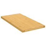 vidaXL Étagère murale 40x20x1 5 cm bambou
